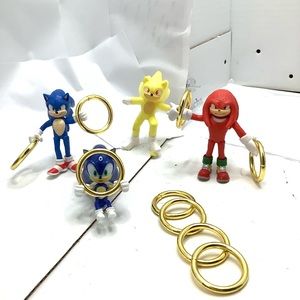Sonic the hedgehog mini figures EUC